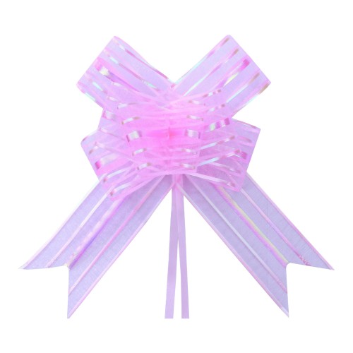 Laço Fácil G (32MMX47CM) - ORGANZA Rosa c/5 