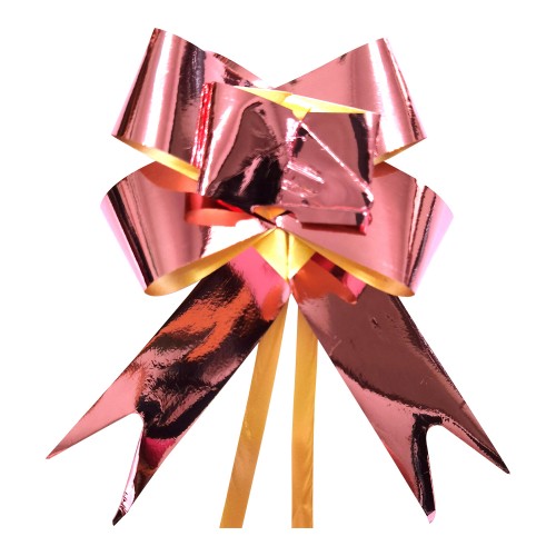 Laço Fácil M (17MMX34CM) - Metálico Rose Gold C/10